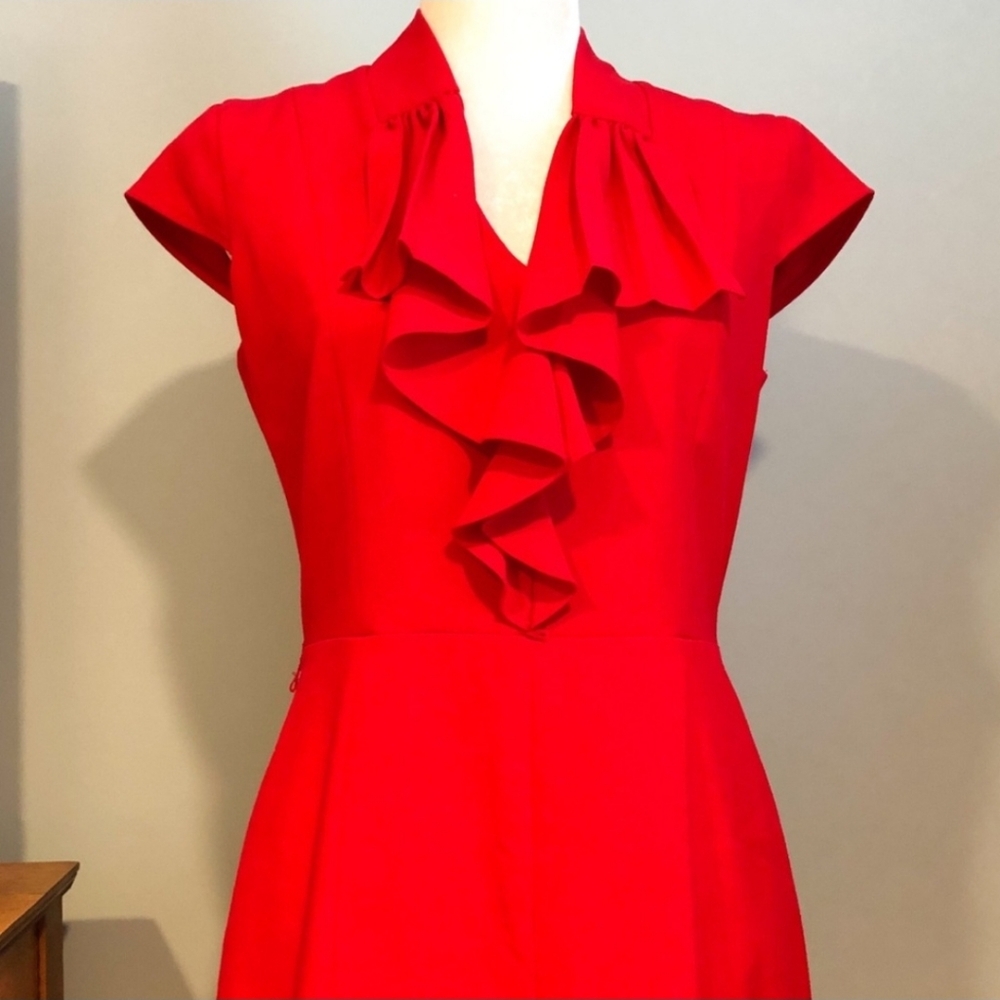 Calvin Klein red dress